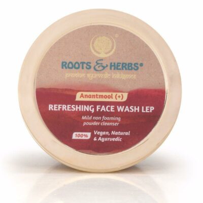 Anantmool Refreshing Face Wash Lep Mild Foaming Powder Facial Cleanser (normal-dry Skin)