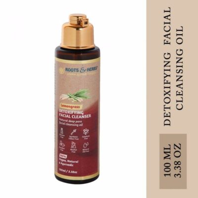 Lemongrass Detoxifying Facial Cleanser Natural Deep Pore Facial Double Cleansing Oil (oily -combination Skin)