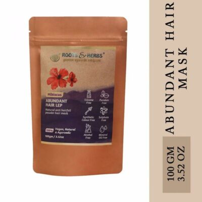 Hibiscus Abundant Hair Lep 100% Natural Anti Hairfall Powder Hair Mask (for All Hair & Scalp Type )