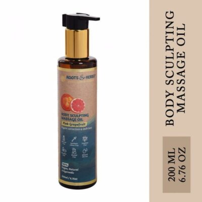 Pink Grapefruit Body Sculpting Massage Oil Figure Correction & Inch Loss (all Skin Types)