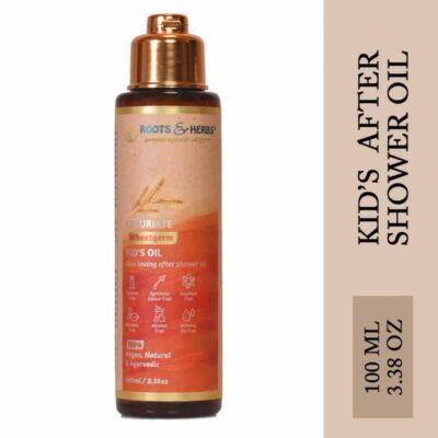Luxuriate Wheatgerm Kid’s After Shower Oil With Skin Loving & Nourishing Oils (all Skin Types)