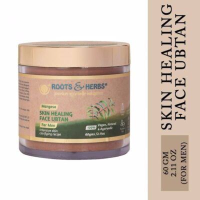 Margosa Skin Healing Face Ubtan Intensive Skin Clarifying Recipe (for Men) (oily -combination Skin)