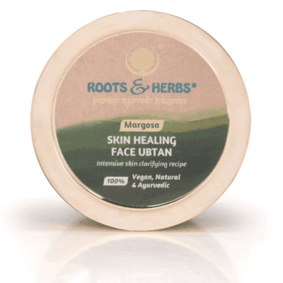 Margosa Skin Healing Face Ubtan Intensive Skin Clarifying Recipe (for Men) (oily -combination Skin)